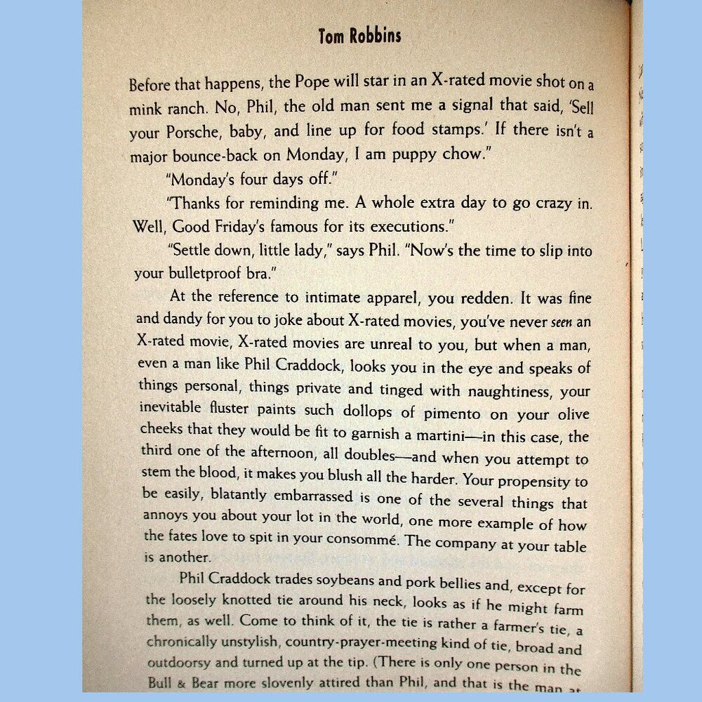 Book: Half Asleep in Frog Pajamas by Tom Robbins - Picture 3 of 8